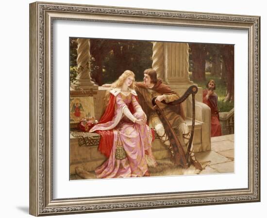 The End of the Song, 1902-Edmund Blair Leighton-Framed Giclee Print