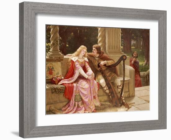 The End of the Song, 1902-Edmund Blair Leighton-Framed Giclee Print