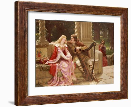 The End of the Song, 1902-Edmund Blair Leighton-Framed Giclee Print