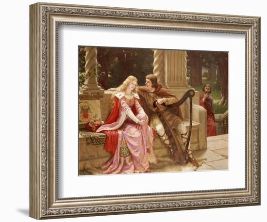 The End of the Song, 1902-Edmund Blair Leighton-Framed Giclee Print