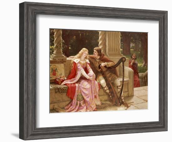 The End of the Song, 1902-Edmund Blair Leighton-Framed Giclee Print