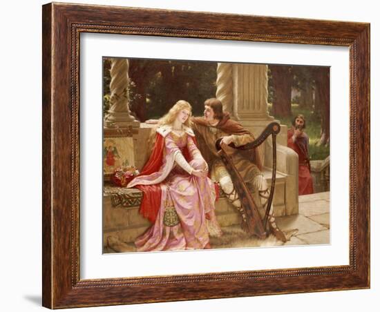 The End of the Song, 1902-Edmund Blair Leighton-Framed Giclee Print