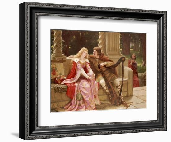 The End of the Song, 1902-Edmund Blair Leighton-Framed Giclee Print