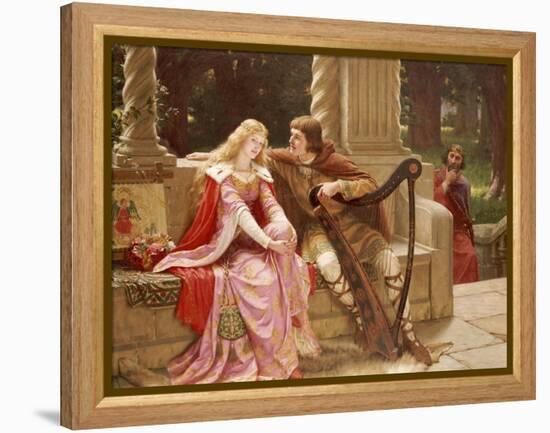 The End of the Song, 1902-Edmund Blair Leighton-Framed Premier Image Canvas