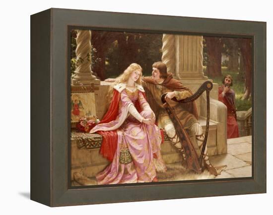 The End of the Song, 1902-Edmund Blair Leighton-Framed Premier Image Canvas