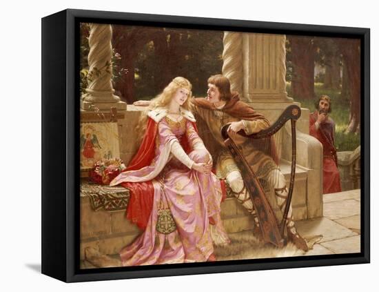 The End of the Song, 1902-Edmund Blair Leighton-Framed Premier Image Canvas