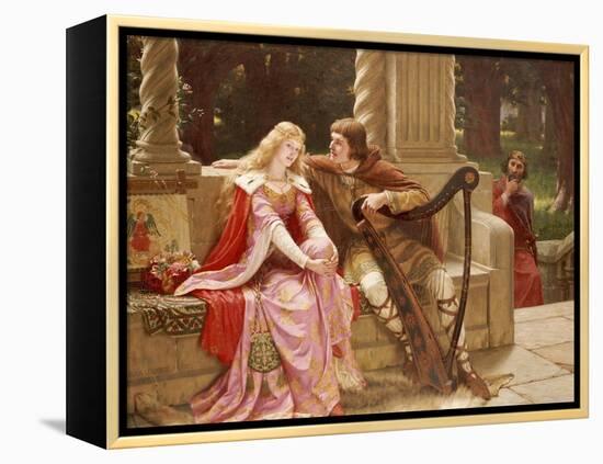 The End of the Song, 1902-Edmund Blair Leighton-Framed Premier Image Canvas