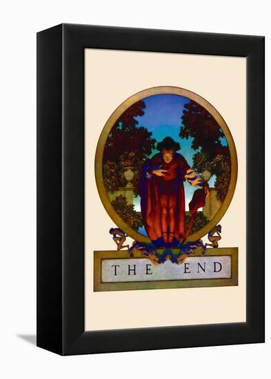 The End-Maxfield Parrish-Framed Stretched Canvas