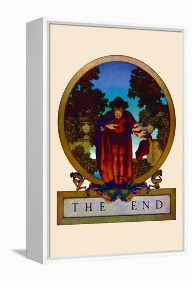 The End-Maxfield Parrish-Framed Stretched Canvas