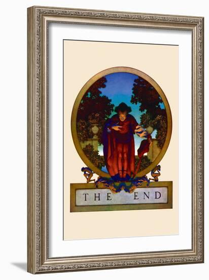 The End-Maxfield Parrish-Framed Art Print