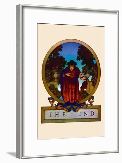 The End-Maxfield Parrish-Framed Art Print
