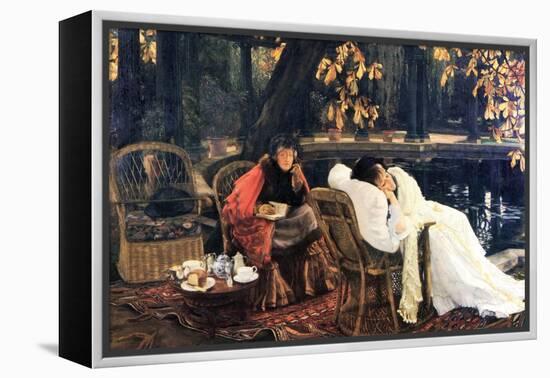 The End-James Tissot-Framed Stretched Canvas