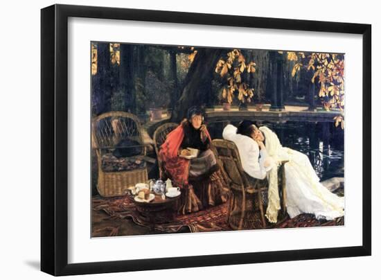 The End-James Tissot-Framed Art Print