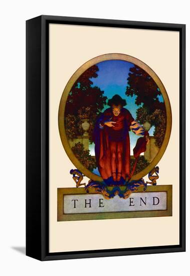 The End-Maxfield Parrish-Framed Stretched Canvas