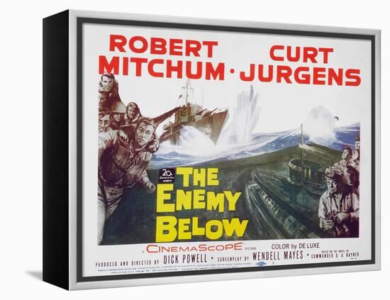 The Enemy Below, 1961-null-Framed Stretched Canvas