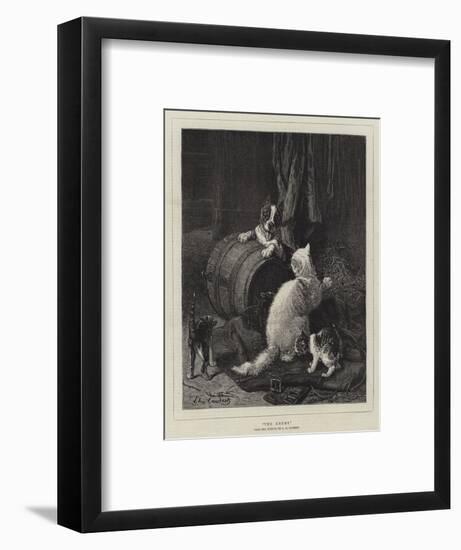 The Enemy-Louis Eugene Lambert-Framed Giclee Print