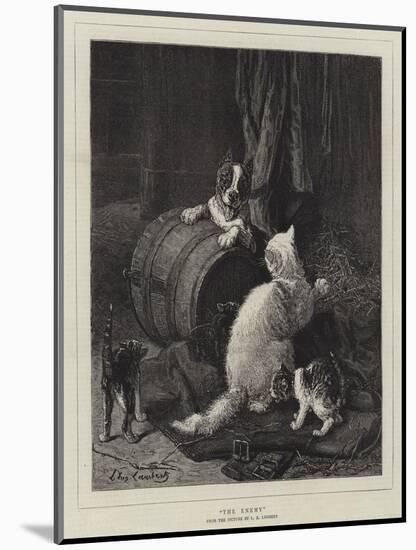 The Enemy-Louis Eugene Lambert-Mounted Giclee Print