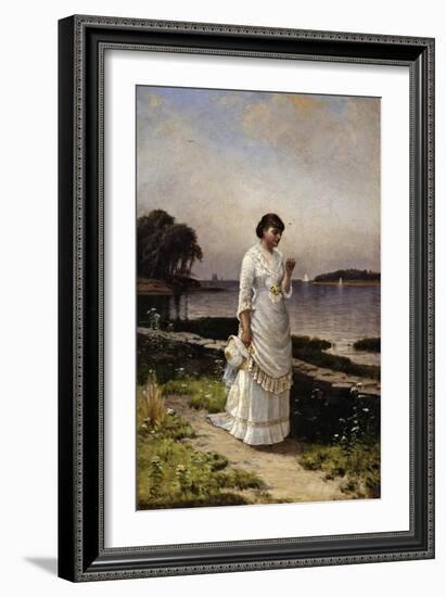 The Engagement Ring-Alfred Thompson Bricher-Framed Giclee Print