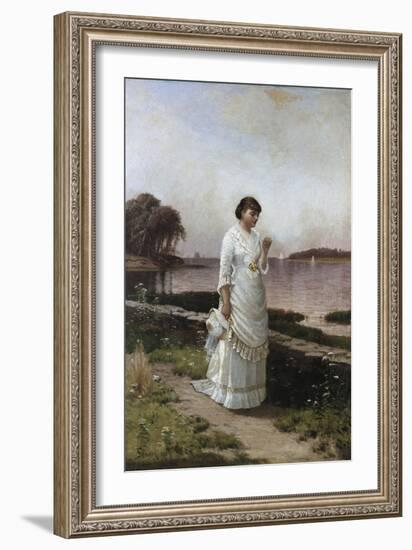 The Engagement Ring-Alfred Thompson Bricher-Framed Giclee Print