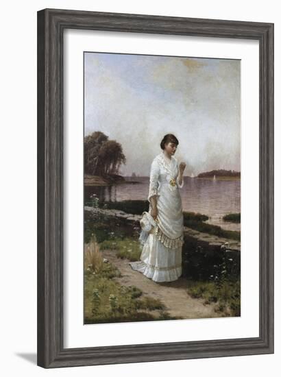 The Engagement Ring-Alfred Thompson Bricher-Framed Giclee Print