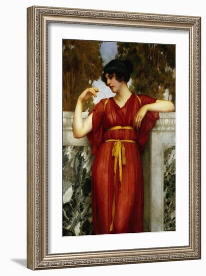 The Engagement-John William Godward-Framed Giclee Print