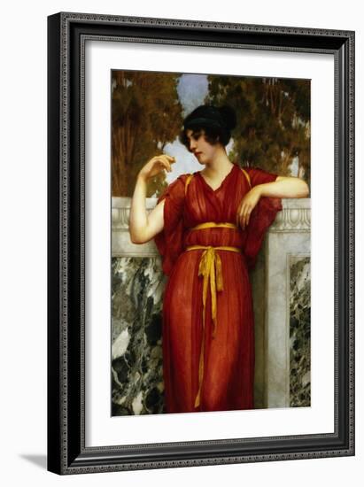 The Engagement-John William Godward-Framed Giclee Print