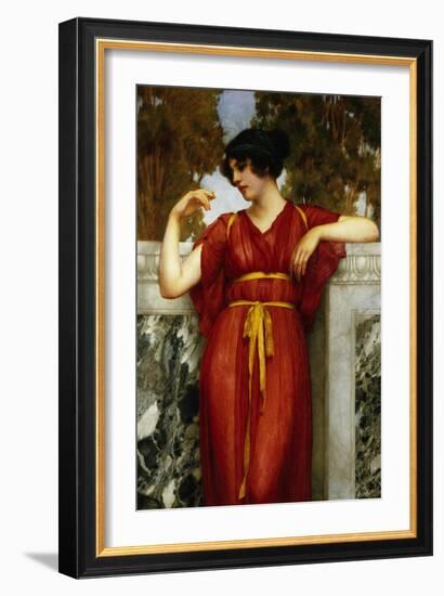 The Engagement-John William Godward-Framed Giclee Print