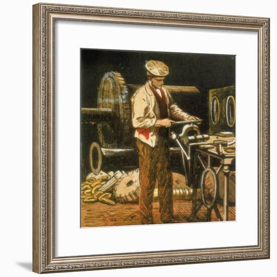 The Engineer, 1867-null-Framed Giclee Print