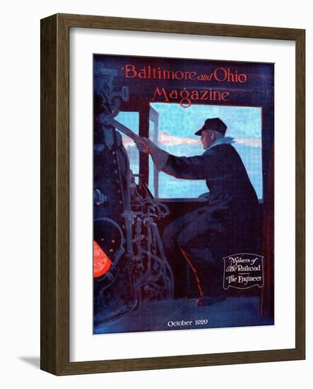 The Engineer-Charles H. Dickson-Framed Giclee Print