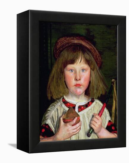 The English Boy, 1860-Ford Madox Brown-Framed Premier Image Canvas