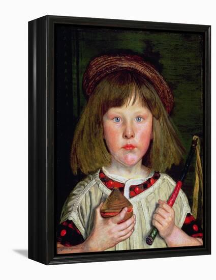 The English Boy, 1860-Ford Madox Brown-Framed Premier Image Canvas