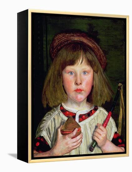 The English Boy, 1860-Ford Madox Brown-Framed Premier Image Canvas