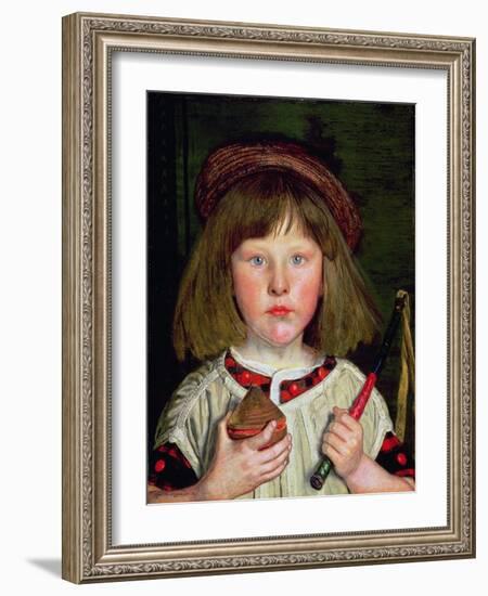 The English Boy, 1860-Ford Madox Brown-Framed Giclee Print