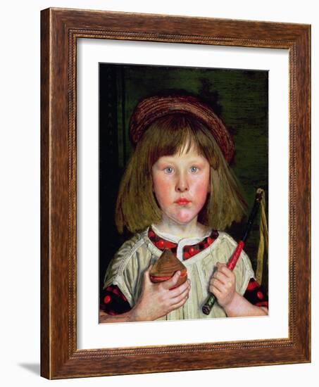 The English Boy, 1860-Ford Madox Brown-Framed Giclee Print