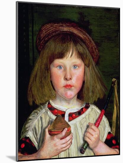 The English Boy, 1860-Ford Madox Brown-Mounted Giclee Print