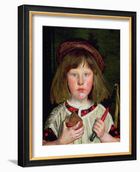 The English Boy, 1860-Ford Madox Brown-Framed Giclee Print