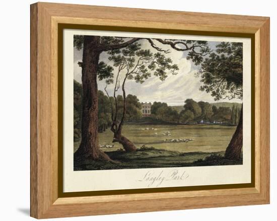 The English Countryside IV-James Hakewill-Framed Stretched Canvas