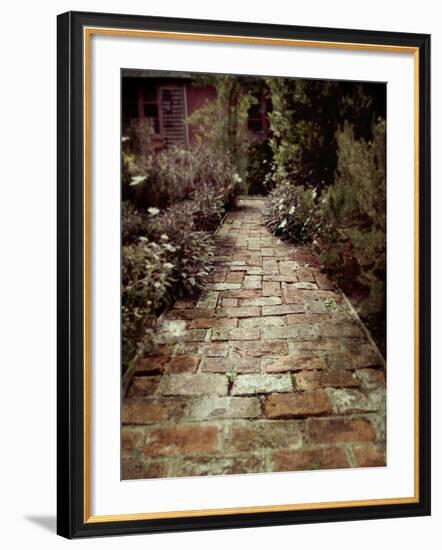 The English Garden-Tim Kahane-Framed Photographic Print