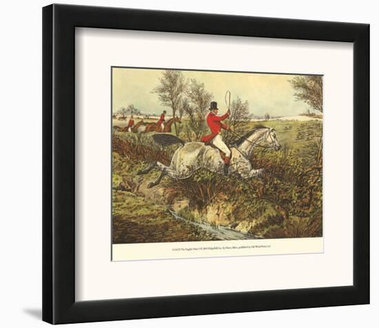 The English Hunt I-Henry Thomas Alken-Framed Art Print