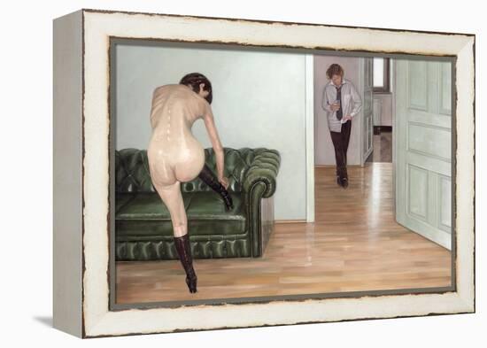 The English Room, 2004-Aris Kalaizis-Framed Premier Image Canvas