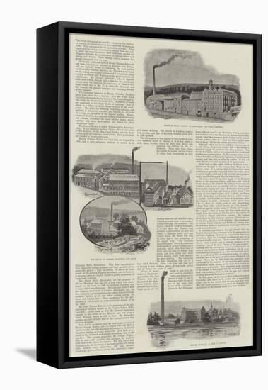 The English Sewing Cotton Company-null-Framed Premier Image Canvas