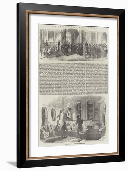 The English Troops at Scutari-null-Framed Premium Giclee Print