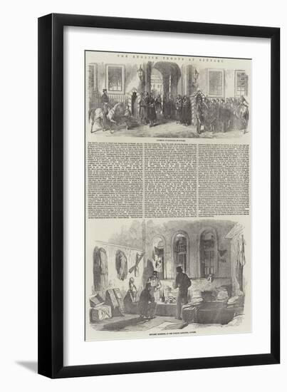 The English Troops at Scutari-null-Framed Premium Giclee Print