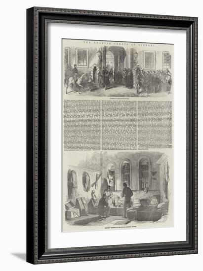 The English Troops at Scutari-null-Framed Premium Giclee Print