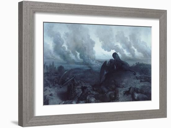 The Enigma, 1871-Gustave Doré-Framed Giclee Print