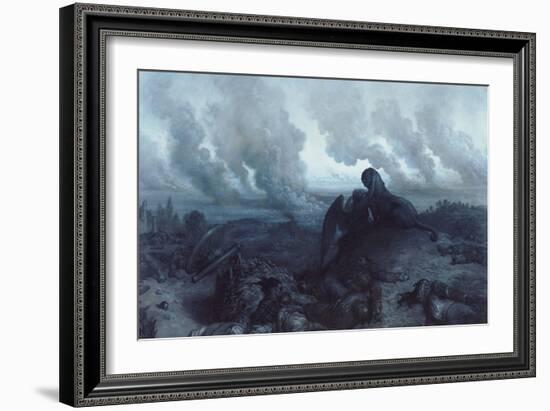 The Enigma, 1871-Gustave Doré-Framed Giclee Print