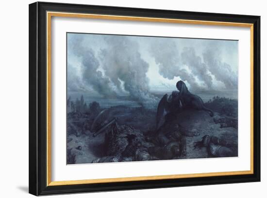 The Enigma, 1871-Gustave Doré-Framed Giclee Print