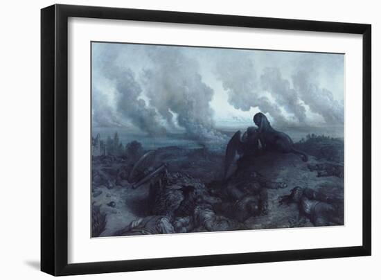 The Enigma, 1871-Gustave Doré-Framed Giclee Print