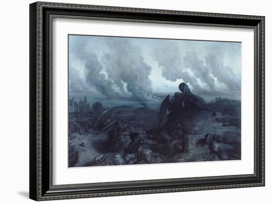 The Enigma, 1871-Gustave Doré-Framed Giclee Print