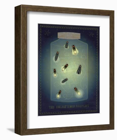 The Enlightened Fireflies-John Golden-Framed Giclee Print